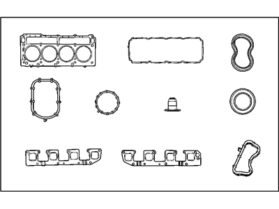 Dodge 5135357AG Overhaul Gasket Set