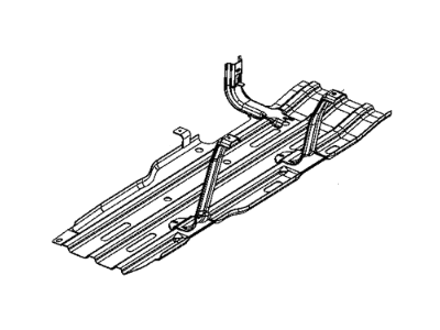 Ram 52029963AC SKID PLATE Fuel Tank