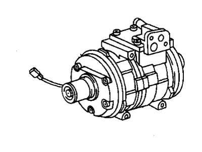 Jeep 2AMA16834A COMPRESSOR Air Conditioning