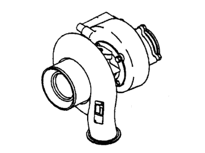 Dodge Ram 3500 Turbocharger - R5014203AA
