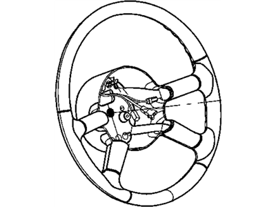 Chrysler XK47WL8AA WHEEL Steering