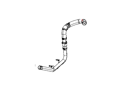 Mopar 5058947AD Hose Radiator Outlet