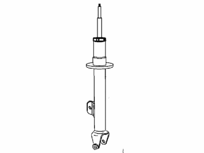 Mopar 5181552AE Shock Absorber Suspension Front