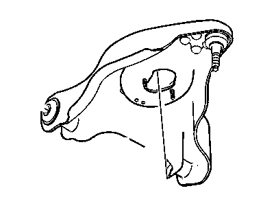 Dodge 52106766AH ARM Lower Control Front