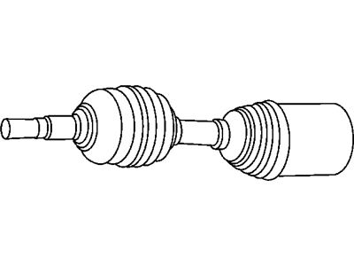 Dodge R5189279AA SHAFT Axle Half
