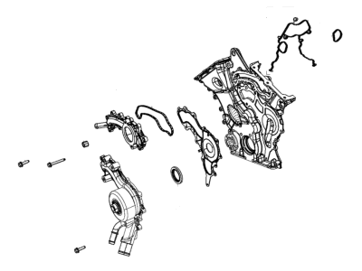 Mopar 4893783AE Cover Chain Case