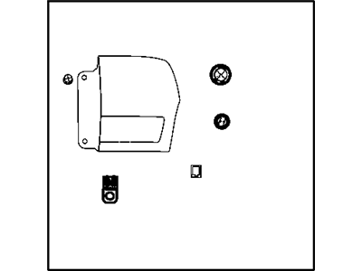 Jeep 55079421AD LAMP Tail