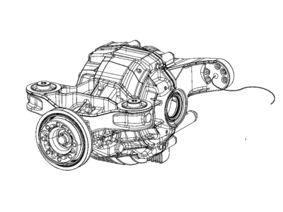 Dodge 68375497AB DIFFERENTIAL Rear Axle