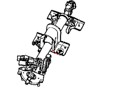 Dodge 4690518AD COLUMN Steering Tilt