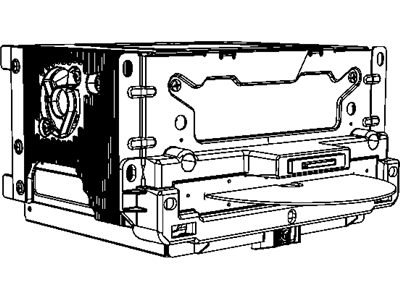 Dodge 5091411AA RADIO MULTI Media