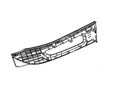 Dodge 6WT86DX9AA PANEL Console Right Front