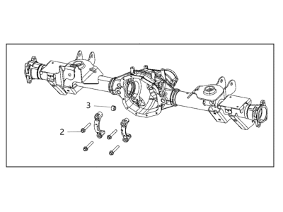 Jeep 68475246AA Axle Housing