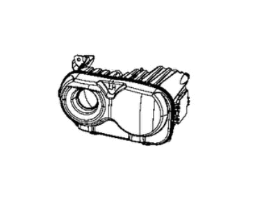 Dodge 68338883AC HEADLAMP