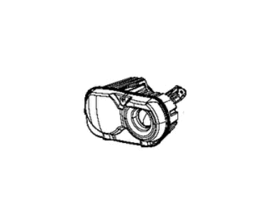 Dodge 68338882AC HEADLAMP