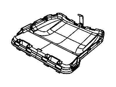 Dodge 1UK80DX9AA COVER Storage Bin