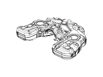 Jeep 68140738AC TANK Fuel