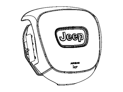 Jeep 5XJ121X9AH AIR BAG Driver