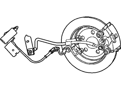 Mopar 4764721AB Sensor Anti-Lock Brakes Mopar 4764721AB Sensor Anti-Lock Brakes