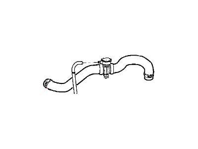 Dodge 52028810AF HOSE Radiator Inlet