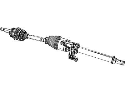 Jeep R5273438AG SHAFT Axle Half