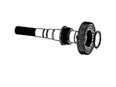 Mopar 68185015AA Output Shaft Transfer Case Mopar 68185015AA Output Shaft Transfer Case