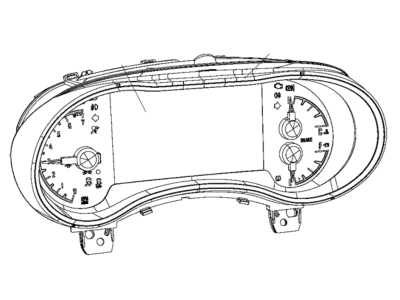 2017 Dodge Durango Speedometer - 68302780AD