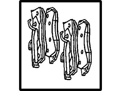 Dodge 4882107 Brake Pads