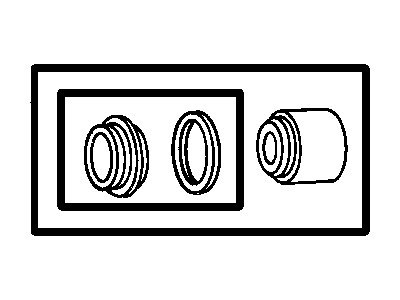 Mopar 5086166AA Piston Package Disc Brake Mopar 5086166AA Piston Package Disc Brake