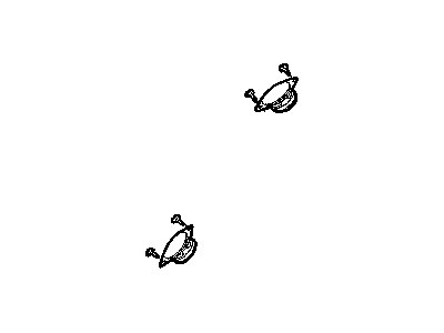 Chrysler 5029930AB SPEAKER Instrument Panel