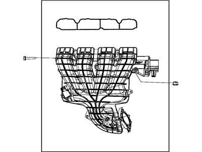 Mopar 4593915AA Manifold Intake Includes All Items In The Box