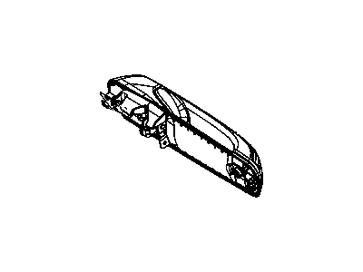 Ram 1GH18KYVAD HANDLE Exterior Door