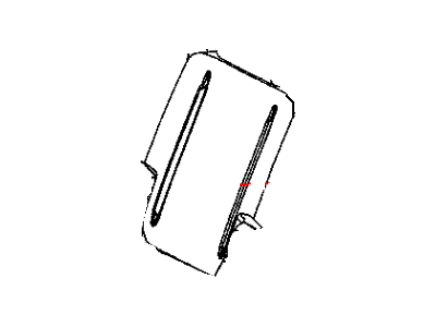 Mopar 5NA83LA8AA Cover Rear Seat Back Left