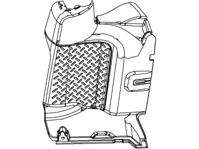 Mopar 68125579AA Seal Check Strap Panel