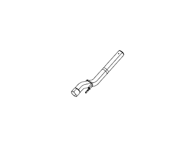 Ram 68245392AA PIPE Exhaust Extension