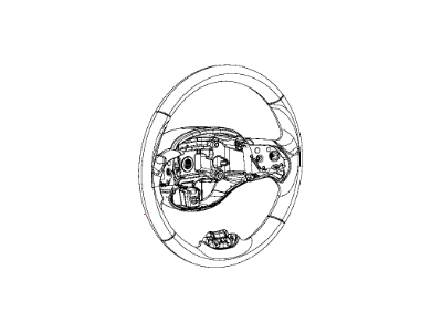 Chrysler 5VF14DX8AA WHEEL Steering