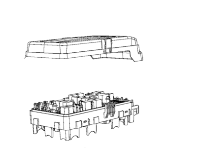 Jeep 68370551AB POWER DISTRIBUTION CENTER
