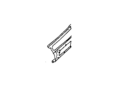 Chrysler MB959414 Extension - Quarter Panel