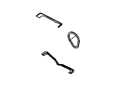 Jeep 68032198AA GASKET Timing Case Cover