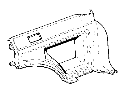 Jeep 5EG02RT6AC PANEL Quarter Trim