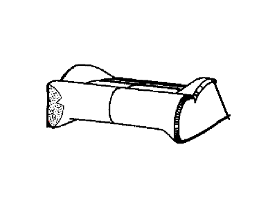 Jeep 5MG87DX9AA COVER Front Seat Cushion