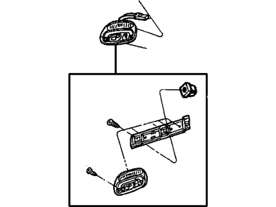 Chrysler HW38TL2 Interior Lamp
