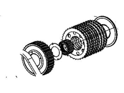 Ram 68089721AB CLUTCH KIT Transfer Case