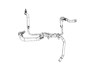 Mopar 68184913AD Hose Coolant Bottle To Radiator