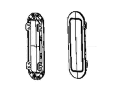 Mopar 68312765AB Plug Tailgate