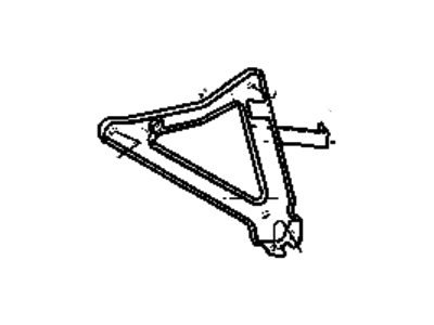 Jeep 55013176AB Front Brace