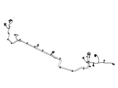 Ram 68489203AA WIRING Front Fascia