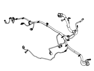 Ram 68488631AA WIRING Front End Module