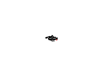 Mopar 5YU90HDAAA Visor 5YU90HDAAA Mopar Visor Illustration 1 of 1