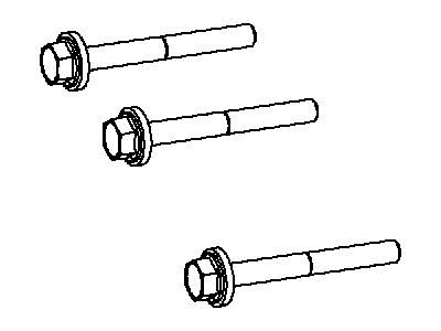 6510181AA Mopar Bolt Hexagon Flange Head M10X1.50X88.00 Illustration 1 of 1