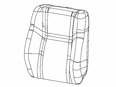Dodge 5XZ48DX9AA COVER Front Seat Back